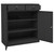  Office Cabinet Anthracite 35.4"x15.7"x40.2" Steel A949-336412