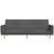  2-Seater Sofa Bed Dark Gray Fabric A949-375785