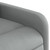  Massage Recliner Chair Light Gray Fabric A949-374206