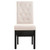 Dining Chairs 2 pcs Cream Fabric A949-249235