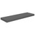  Floating Wall Shelf High Gloss Gray 31.5"x9.3"x1.5" MDF A949-323793