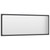  Bathroom Mirror Gray 39.4"x0.6"x14.6" Engineered Wood A949-804632