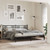  Metal Bed Frame without Mattress with Headboard Black 76"x79.9 A949-376330