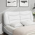  Headboard Cushion "Hvar" White 53.9" Faux Leather A949-376073
