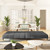 2-Seater Sofa Bed Dark Gray Velvet A949-375875