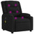  Massage Recliner Chair Black Fabric A949-3206893