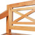  Batavia Bench 48.4" Solid Mahogany Wood Light Brown A949-337078