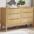  Chest of Drawers FLORO Wax Brown Solid Wood Pine A949-374011