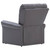  Reclining Chair Gray Faux Leather A949-282275