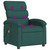  Massage Recliner Chair Dark Green Fabric A949-3205812