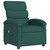  Massage Recliner Chair Dark Green Fabric A949-3205812