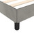  Bed Frame without Mattress Light Gray 59.8"x79.9" Queen Velvet A949-347009