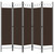  5-Panel Room Divider Brown 78.7"x70.9 A949-320708
