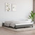  Bed Frame without Mattress Dark Gray 53.9"x74.8" Full Fabric A949-346759