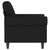  Sofa Chair Black 23.6" Velvet A949-359514