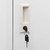  Locker Cabinet with 4 Compartments 15"x17.7"x70.9 A949-244475