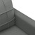  2-Seater Sofa Dark Gray 47.2" Fabric A949-359084