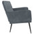  Bench Dark Gray 42.5"x31.1"x31.1" Velvet A949-351415