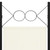  5-Panel Room Divider White 78.7"x70.9 A949-320707