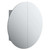  Bathroom Cabinet with Round Mirror&LED Gray 21.3"x21.3"x6.9 A949-345589