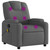  Massage Recliner Chair Dark Grey Fabric A949-3205969