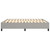  Box Spring Bed Frame Light Gray King Fabric (US Only) A949-3120906
