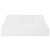  Floating Wall Shelves 2 pcs High Gloss White 9.1"x9.3"x1.5" MDF A949-323740