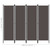  4-Panel Room Divider Anthracite 78.7"x70.9 A949-320721