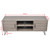  TV Stand 47.2"x15.7"x17.7" Gray A949-243449