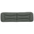  Headboard Cushion "Hvar" Dark Gray 76" Fabric A949-374634