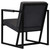  Armchair Gray Real Leather A949-247802