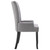  Dining Chairs with Armrests 6 pcs Light Gray Fabric A949-276907