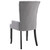  Dining Chairs with Armrests 6 pcs Light Gray Fabric A949-276907