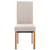  Dining Chairs 4 pcs Cream Fabric A949-249272