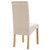  Dining Chairs 4 pcs Cream Fabric A949-249272