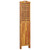  4-Panel Room Divider 63.8"x0.8"x70.9" Solid Wood Acacia A949-318549