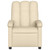  Massage Recliner Chair Cream Fabric A949-371748