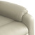  Massage Recliner Chair Cream Faux Leather A949-3206241