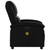  Massage Recliner Chair Black Faux Leather A949-371782