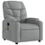  Massage Recliner Chair Light Grey Fabric A949-3206032