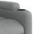  Massage Recliner Chair Light Grey Fabric A949-3206032