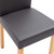  Dining Chairs 4 pcs Gray Faux Leather A949-249209