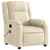  Massage Recliner Chair Cream Fabric A949-3206209