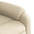  Massage Recliner Chair Cream Fabric A949-3206209