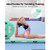 Inflatable Gymnastics Air Mat with Air Barrel 10 ft Training Mats, 4 inches Thick Sturdy Tumble Tra E415-ZFXKFQDYXGTZSNZAP001V1