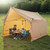 Camping Hot Tent, 2 Persons Cabin Hot Tent with Stove Jack, Waterproof Winter Tents Shelters with V E415-RZPWXWGCGCC017P4O001V0