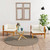  Corner Sofas 2 pcs with Cream White Cushions Solid Acacia Wood A949-316279