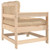  Patio Chair with Cushions Solid Wood Pine A949-825569