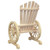  Patio Adirondack Chair Solid Wood Fir A949-365089