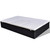 Double Sun Lounger with Cushion Poly Rattan Black A949-41787